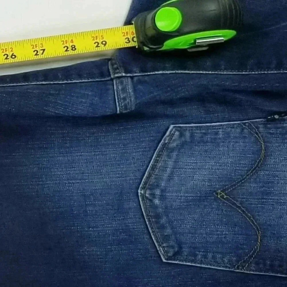 Levi's 28 High Rise Skinny Women's Blue denim Jeans Size 28X29 - Picture 4 of 12